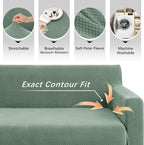 Arfntevss Stretch Sectional Couch Covers L Shaped Corner Sectional Sofa Cover - Image 5