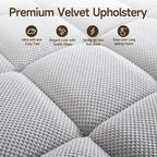 70.9" Chaise Lounge Chair Indoor, Oversized Boucle Upholstered Sofa Bed - Image 8