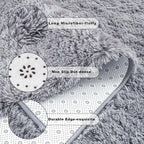 Chicrug Soft Area Rugs for Bedroom Living Room Plush Fluffy Rug 5x8 | Shag - Image 6