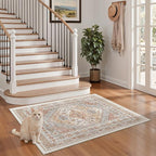 2x3 Rug Non Slip, Small Washable Entryway Rug, Runner - Image 8