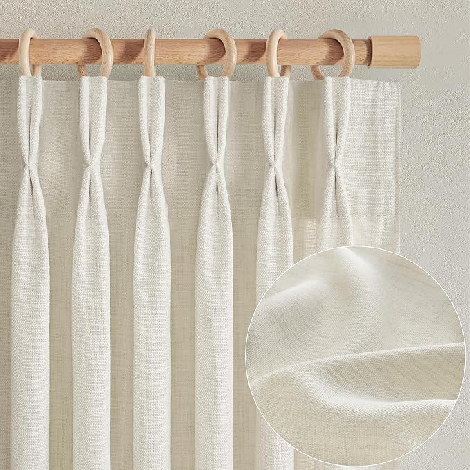 Extra Long Floor to Ceiling Drapes 108 Inches Long 2 Panels Set - Image 2
