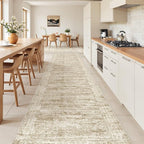2'6 x 16' Runner Rug Non Slip, Washable Kitchen Rugs, Living Room, Extra Long - Image 4