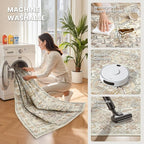 8x10 Area Rugs for Living Room, Large Washable Rug, Dining Room, Low Pile - Image 5
