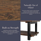 Alaterre Furniture Pomona Rustic Coffee Table - Image 6