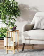 TUTOTAK Small Side Table, Narrow End Table, Skinny Sofa Table, Slim Nightstand - Image 7