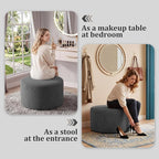 BSHOMGI Round Boneless Ottoman Oversized Ottomans - Image 8