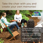 BYER OF MAINE Pangean Lounger Chair – Portable, Lightweight, Foldable Wood and - Image 5