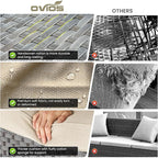 ovios 13 Pieces Patio Furniture Set, Outdoor Wicker Sectional Sofa - Image 9