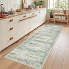 2x8 Runner Rug Non Slip, Washable Hallway Runner Rug, Nursery Room, Soft Runner - Image 3