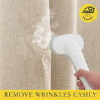 NICETOWN 100% Blackout Curtains 63 inch Length, Rod Pocket & Back Tab Thermal - Image 8