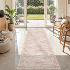 2x8 Runner Rug Non Slip, Washable Hallway Runner Rug, Nursery Room, Soft Runner - Image 3