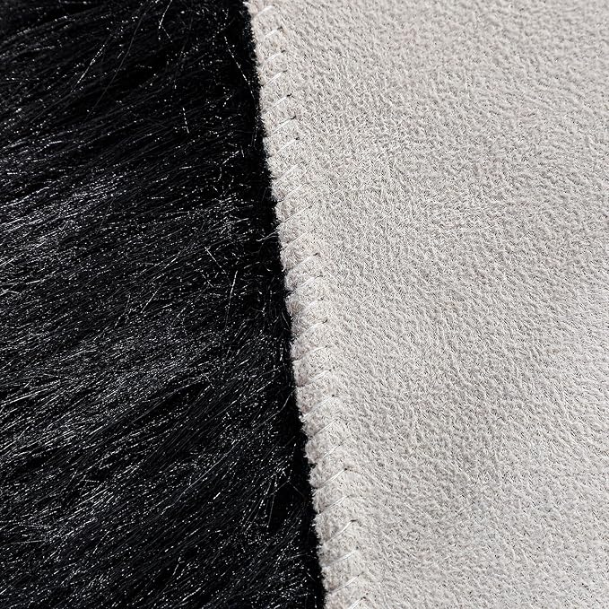 linmopm Faux Fur Sheepskin Rug, 2x3 ft | Shag Fluffy Fuzzy, High-Density Cushion - Image 6