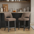 VKNOW Bar Stools Set of 2, Modern Counter Stools by VKNOW