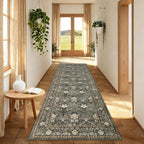 GarveeHome Washable Runner Rug 2x6, Non Slip Floral Kitchen Runner - Image 8