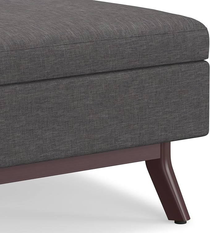 SIMPLIHOME Owen Coffee Table Storage Ottoman - Image 12