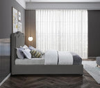 Meridian Furniture FelixGrey-F Felix Collection Modern | Contemporary Linen - Image 6
