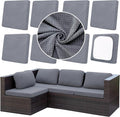 8Pcs Outdoor Cushion Covers, Elastic Patio Cushion Covers | Washable, by dreahoteztil