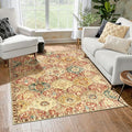 Lahome Moroccan Washable Rugs for Living Room, Soft 4x6 Rug for Bedroom | by Lahome