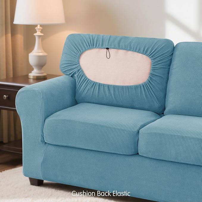 SUBRTEX 7 Pieces Stretch Sofa Slipcover, Couch Cover - Image 7