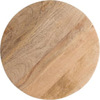 Kate and Laurel Dahl Wooden Round Drink Table; 12 x 23; Natural Brown; - Image 7