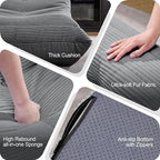 Bean Bag Chairs for Adults Giant Bean Bag Chair Memory Foam BeanBag Chair Bean - Image 7