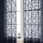 Furman Sheer Curtains 84 inches Long by OWENIE
