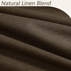 100% Blackout Curtains 120 Inch Length 2 Panels Set - Image 3