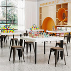 HAOBO Home Modern Industrial Metal Stool Classroom Stools - Image 2