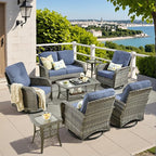 Weaxty 8 Pieces Outdoor Patio Furniture Sets by Eco-ChicLivingBeautifullyAffordable