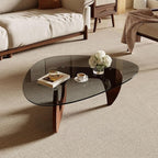 Modern Coffee Table for Living Room and Small Spaces, 35.6" x 25.4" x 15.8" - Image 3