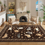 DUKINO 4x6 Area Rug, Washable Dog Rug - Image 5