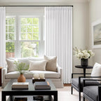 80 Inch Pinch Pleated Snow White Semi Sheer Privacy Linen Curtains 2 Panels | - Image 8