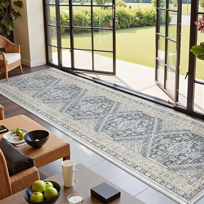 Hallway Runner Rug 2x12 Extra Long Washable Runner, Non Slip Runner - Image 4