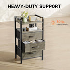 Lazzanto Night Stand with Charger Station - Image 6