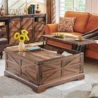 JXQTLINGMU 36" Lift Top Coffee Table by JXQLINGMUFurniture