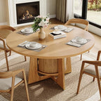 IRONCK 47 Inch Round Dining Table - Image 4