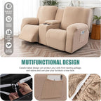 Genina Recliner Loveseat Covers - Image 4
