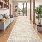 2'6 x 14' Runner Rug Non Slip, Washable Kitchen Rugs, Living Room, Extra Long - Image 3