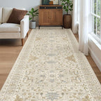 Madane 4x12 Wide Hallway Runner Rug Washable - Image 3