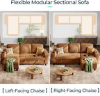 LINSY HOME Sectional Sleeper Sofa - Image 6