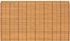 Red Lantern Burnt Bamboo Cordless Window Shade - Image 6