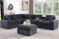 Ball & Cast 127" Oversized Modular L-Shaped Sectional Sofa, Large Chenille by BallCast