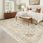 Madane 5x7 Area Rugs for Living Room, Non-Slip Washable Rug, Soft Low Pile - Image 2