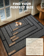 Front Door Mat Outdoor Entrance, 29.5" x 17" Heavy Duty Welcome Mat - Image 3
