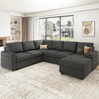 HONBAY Sectional Sleeper Sofa - Image 6