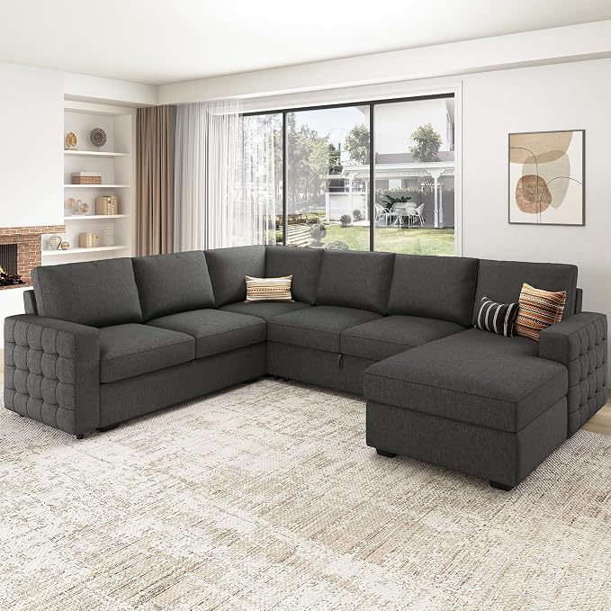 HONBAY Sectional Sleeper Sofa - Image 6