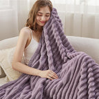Bedsure Soft Twin XL Blanket for Bed Dorm Light Purple 66"x90" | Birthday Gifts - Image 4