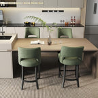 VKNOW Bar Stools Set of 4, Modern Counter Stools - Image 4