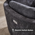 Power Recliner, Nursery Swivel Rocking Glider Chair - Image 8