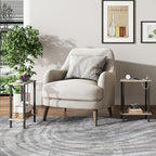 TUTOTAK Small End Table with Charging Station, Narrow Side Table with USB Ports - Image 7